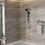 Multi Function Dual Shower Head - Shower System with 4.7" Rain Showerhead, 7-Function Hand Shower, Adjustable Slide Bar, Matte Black W124361904