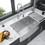 33 Farmhouse Sink - 33 inch Kitchen Sink Stainless Steel 18 gauge Apron Front Kitchen Sink W124370999