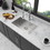 30 inch Undermount Sink - 30"x18"x9" Undermount Stainless Steel Kitchen Sink 18 Gauge 9 inch Deep Single Bowl Kitchen Sink Basin W124371304