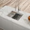Single Bowl Undermount Workstation Kitchen Sink - 23"x19"x 10" inch 16 Gauge Stainless Steel Deep Sink W1243P148087
