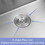 Single Bowl Undermount Workstation Kitchen Sink - 23"x19"x 10" inch 16 Gauge Stainless Steel Deep Sink W1243P148087