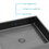 19"x15" Gunmetal Black Stainless Steel Bathroom Sink with Pop Up Drain