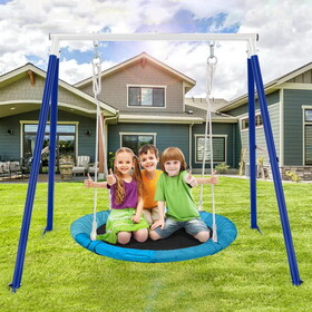 Metal Swing Stand with Saucer Outdoor Playground Metal Swing Set for Kids Outdoor Play Equipment P-W1262P168479