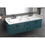 White engineering stone white rectangular double sink dressing table without sink manufactured stone W1272105754
