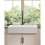 24"L x 19" W Farmhouse/Apron Front White Ceramic Kitchen Sink W127264914