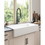 24"L x 19" W Farmhouse/Apron Front White Ceramic Kitchen Sink W127264915