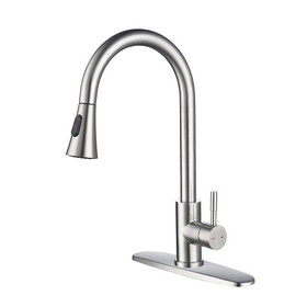 Kitchen Faucet with Pull Out Spraye W127264932