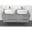 24*14*5.5 Modern Oval 24"x14" White Above Bathroom Vessel Sink, Bathroom Sink for Lavatory Vanity Cabinet W127281984