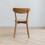 Dining chair wooden FAS grade oak natural wood made in North America 100% dirt-free wood chair solid chair table chair wooden living room chair simple and natural 46.5 * 54 * 80cm W1283104166