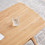 Center table Low Table 100% solid wood Top plate Desk Coffee table Width 100 x Depth 50 x Height 44 cm Study desk Work from home Easy to assemble Natural wood with storage shelf Natural writing desk