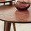 Center Table Low Table 100% Solid Oak Wood Top Plate Desk Pebble Shaped Natural Wooden Coffee Table Width 50 x Depth 44.5 x Height 65 cm Desk Work from Home Easy to assemble W128352432