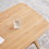 Center table Low Table 100% solid wood Top plate Desk Coffee table Width 120 x Depth 56 x Height 44 cm Study desk Work from home Easy to assemble Natural wood with storage shelf Natural writing desk