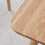 Natural solid oak round corner diagonal leg telescopic table 1.2-1.6m, for 6-8 people to meet Dining table wood (light color) W128367492