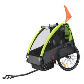 Kids Bike Trailer, Suitable for 1 to 2 Kids, 12+ Months W128846310