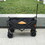 Extra Large Capacity Collapsible Wagon with 330lbs Weight Capacity, Heavy Duty Utility Foldable Wagon with All-Terrain Wheels, Grocery Wagons Carts Foldable for Shopping, Sports, Garden W1318P156125