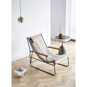 Velvet Lounge Chair W131950935