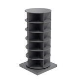 Grey 360 Rotating shoe cabinet 6 layers W1320140918