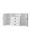 Sideboard Buffet Cabinet with Storage, Modern Kitchen Buffet Storage Cabinet with Drawer and Doors, 47" Large Coffee Bar with Adjustable Shelves for Kitchen W1321135101