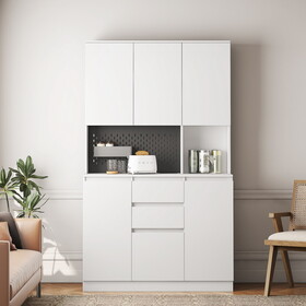Freestanding kitchen storage, sideboard with charging station W1321S00002