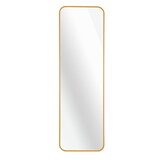 Gold 47 x 14IN Door mirror