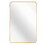 Gold 30 "x40" Rectangular Bathroom Wall Mirror W1327130597