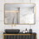 Gold 30 "x40" Rectangular Bathroom Wall Mirror W1327130597