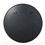 Black 42 inch Metal Round Bathroom Mirror W1327137964