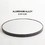 Round Mirror, Circle Mirror 30 inch, Black Round Wall Mirror Suitable for Bedroom, Living Room, Bathroom, Entryway Wall Decor and More, Brushed Aluminum Frame Large Circle Mirrors for Wall