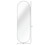 Silver 63 x 20IN Pill Shaped Full Lenghth Mirror or Bathroom mirror W1327P166728