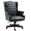 Executive Office Chair - High Back Reclining Comfortable Desk Chair - Ergonomic Design - Thick Padded Seat and Backrest - PU Leather Desk Chair with Smooth Glide Caster Wheels, 1 Pack Black
