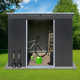 Metal garden sheds 6ftx8ft outdoor storage sheds Acrylic Total W1350S00008