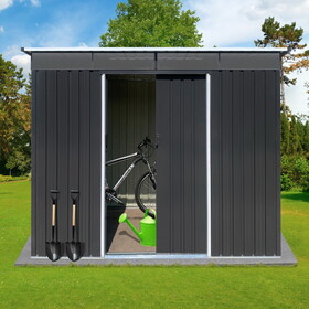 Metal garden sheds 6ftx8ft outdoor storage sheds Acrylic Total W1350S00026