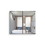 30x26 inch Double door mirror medicine cabinet Surface Mount or Recess aluminum W135562757