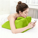 Ergonomic Spinal Posture Support & Multi-Functional Bed Pillow -green