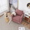 Swivel Barrel Chair for Living Room,360 Degree Swivel Club Modern Accent Single Sofa Chair, Small Leisure Arm Chair for Nursery, Hotel, Bedroom, Office W1361134671