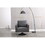 Modern Linen Swivel Accent Chair,Comfy Armchair with 360 Degree Swiveling for Living Room, Bedroom, Reading Room, Home Office (Dark Grey) W136194675