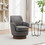 W1361P147131 Grey+PU Leather+Primary Living Space+American Design+Foam