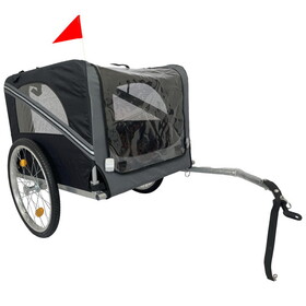 Outdoor Heavy Duty Foldable Utility Pet Stroller Dog Carriers Bicycle Trailer W1364123398