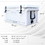 White Outdoor Camping Picnic Fishing Portable Cooler 65Qt Portable Insulated Cooler Box W136458178