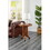 End Table for Living Room 1PC, Bed Side Table for Small Spaces with 3 Legs End Table Vintage Farmhouse Style W1366P176799