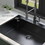 30 inch Topmount Gunmetal Black 18 Gauge Single Bowl Kitchen Sink W1386138333
