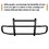 Black lron Integrated Deer Guard for Kenworth T680 2022 with brackets W1387S00056
