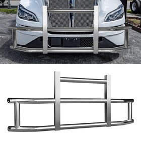 Stainless Steel Deer Guard Bumper for Kenworth T680 2022 with brackets W1387S00063