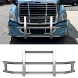 Stainless Steel Deer Guard Bumper for Freightliner Cascadia 2008-2017 with brackets W1387S00078