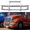 Stainless Steel Deer Guard Bumper for International Prostar 2008-2016 with brackets W1387S00080