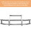 Stainless Steel Deer Guard Bumper for Kenworth T680 2008-2021 with brackets W1387S00081