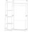 Clothes Rack, Heavy Duty Clothes Rack with Shelves, Freestanding Closet Organizer for Living Bedroom Room Kitchen Bathroom Entryway Office Storage Shelves Clothes Hanging Rack, Cr-538 White W139460487