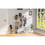 Clothes Rack, Heavy Duty Clothes Rack with Shelves, Freestanding Closet Organizer for Living Bedroom Room Kitchen Bathroom Entryway Office Storage Shelves Clothes Hanging Rack, Cr-538 White W139460487