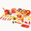 Kids Kitchen Play Set, Pretend Kitchen Toys for Kids, 37 Piece Toy Kitchen Accessories Set, Pink W140162219