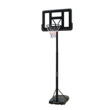 Portable Basketball Hoop Height Adjustable basketball hoop stand 6.6ft - 10ft with 44 inch Backboard and Wheels for Adults Teens Outdoor Indoor W1408110369